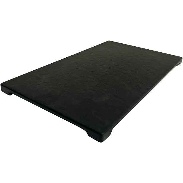 Kryt odtoku pro vaničky Gusto - černá matná - 19,5x11,8 cm