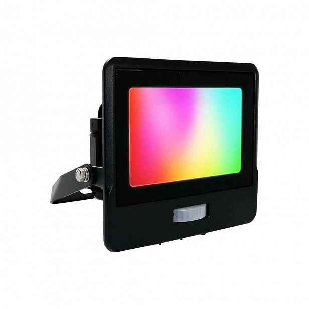 V-tac Led reflektor Wi-fi 20W pohybový senzor s smart manžetou VT-5192S Rgb