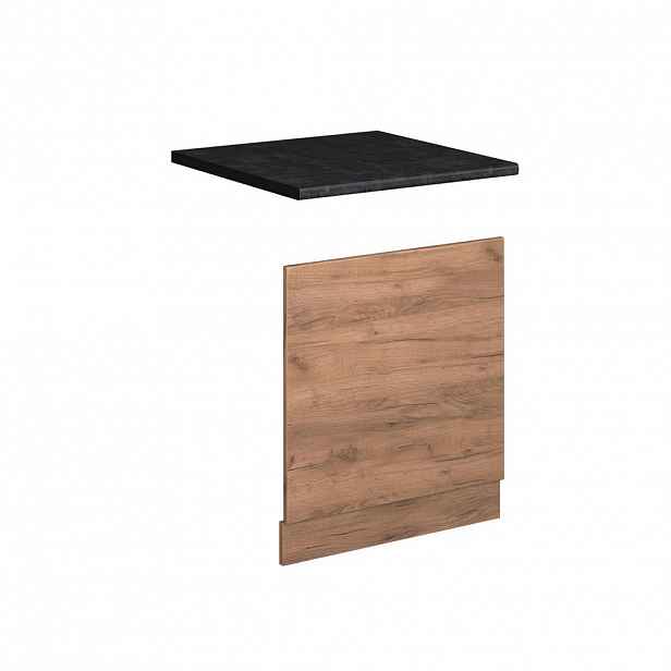 Vicco PŘEDNÍ PANEL Fame-Line Zlatý mocný dub 60 cm , PD Antracit
