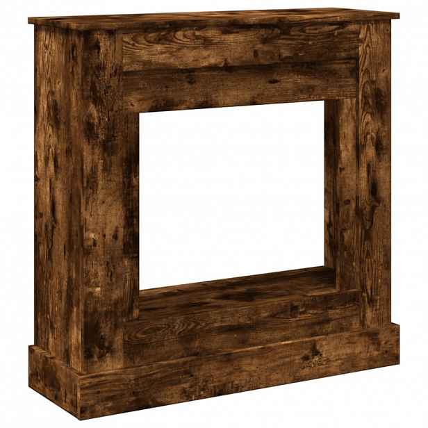 vidaXL Krbová obestavba kouřový dub 90 x 30 x 90 cm kompozitní dřevo