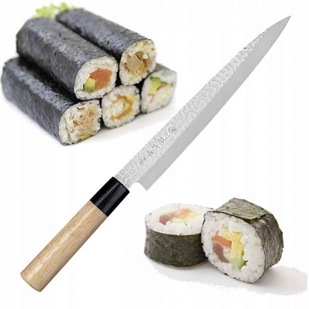 Satake nůž Magoroku Saku Japonský Nůž Yanagi Sashimi na sushi 21 cm