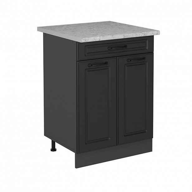 Vicco SPODNÍ SKŘÍŇKA KUCHYŇSKÉ LINKY R-Line Antracitový venkovský dům 60 cm PD Mramor