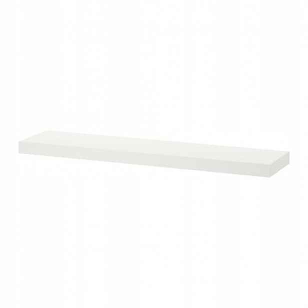 Ikea Lack nástěnná police 110x26 cm Bílý Lesk