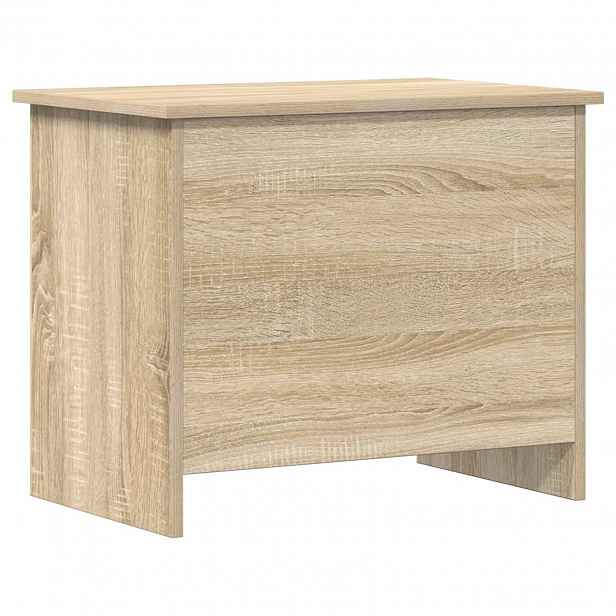 vidaXL Úložná truhla Dub sonoma 60 x 40 x 50 cm Kompozitní dřevo