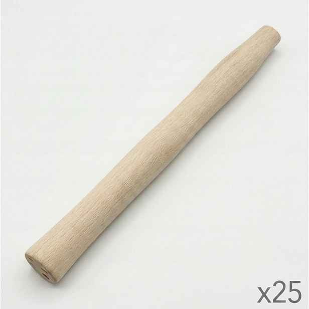 Sada x25 Dřevěných Násadek pro kladivo 28 cm rukojeť Univerzální Držák