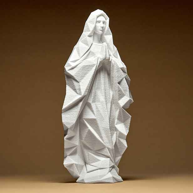 Maria Panna Matka Boží Svatá soška Figurka 25 cm 3D tisk na Dárek