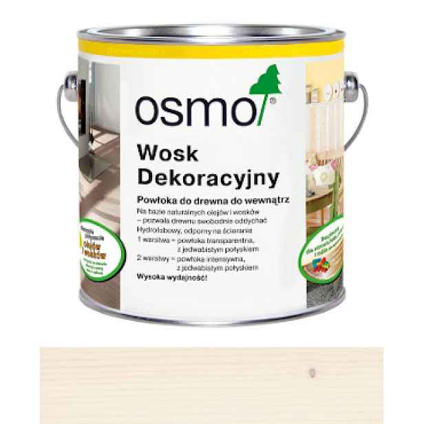 Osmo 3111 Vosk 0,125L Bílý