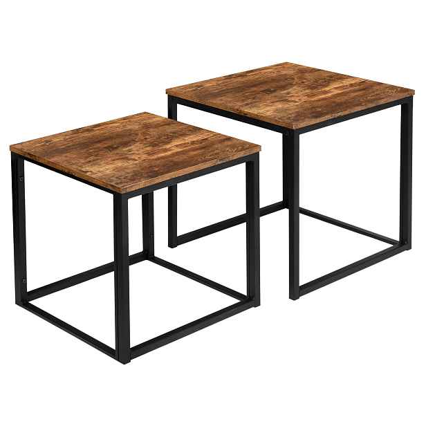 TZB Sada konferenčních stolků Praven hnědá
