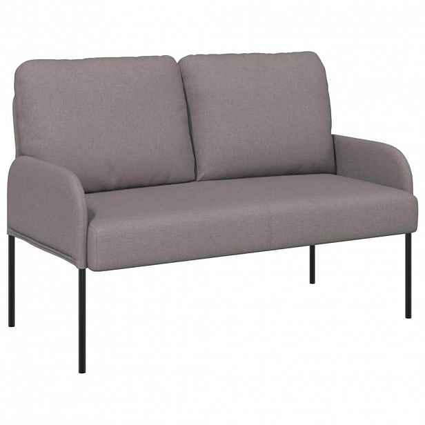 vidaXL Pohovky Taupe 115 x 56 x 80 cm Překližka