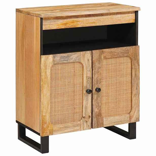 vidaXL Servírovací skříň Hnědá 60 x 33 x 75 cm Masivní mangové dřevo