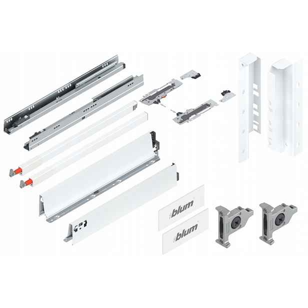 Blum Tandembox 550 Šuplík střední Tip-On C bílá