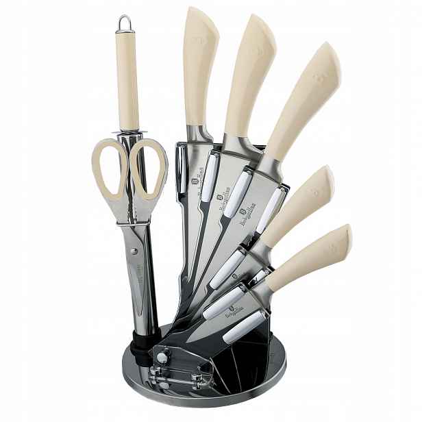 BH-2255 Sada nožů 8 dílů Berlinger haus Stainless Steel Gourmet Line