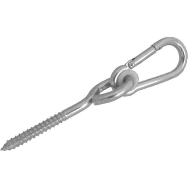 Hák houpačkový s karabinou M10 230 mm