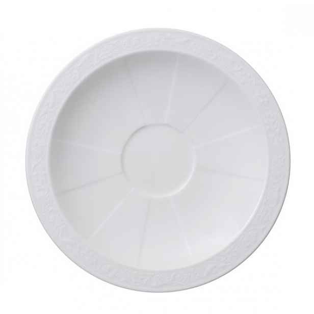 Villeroy & Boch White Pearl kávový / čajový podšálek, 16 cm