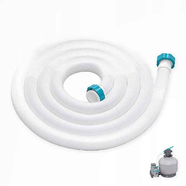 58486 Flowclear Bestway Ersatzteil Verbindungsschlauch bílý 38 mm 300 cm