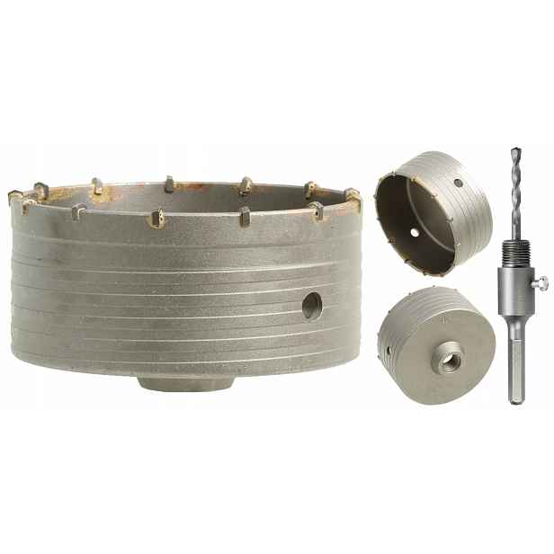 Korunkový Vrták Na Betonu 130 mm Adaptér Hex 110 mm Fréza Korunka S Adaptérem