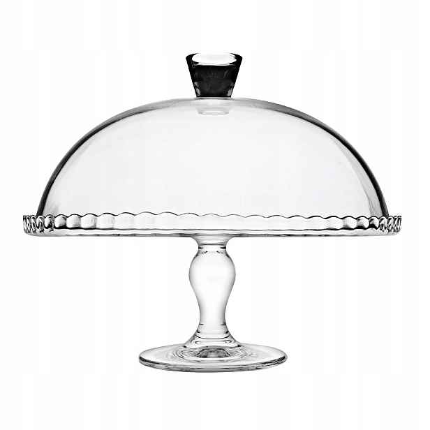 Podnos na nožce s krytem Patisserie 32 cm Pasabahce