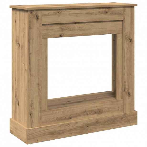 vidaXL Krbová obestavba dub artisan 90 x 30 x 90 cm kompozitní dřevo