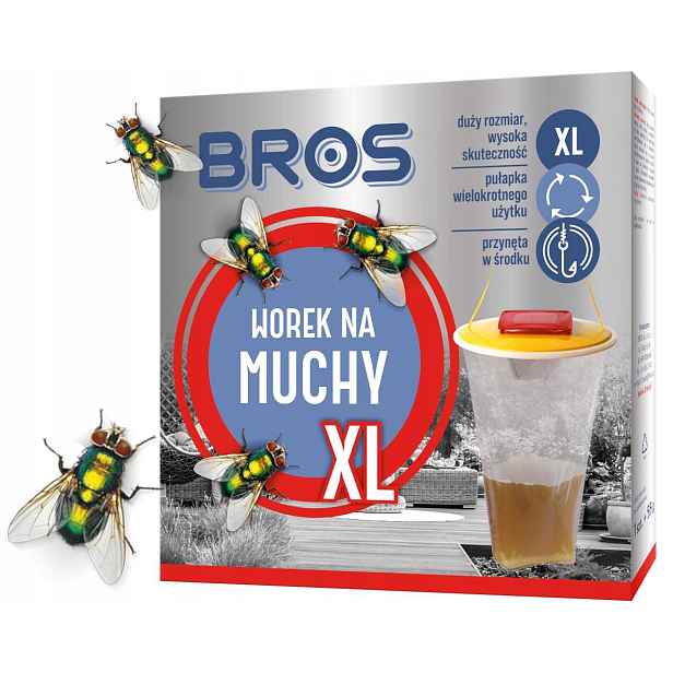 Bros sáček na mouchy XL past náplň
