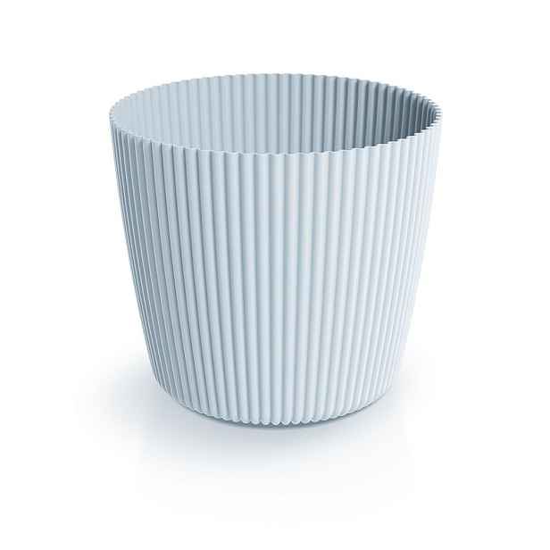 Prosperplast Květináč MILLA ROND IX světle šedý, varianta 12,9 cm