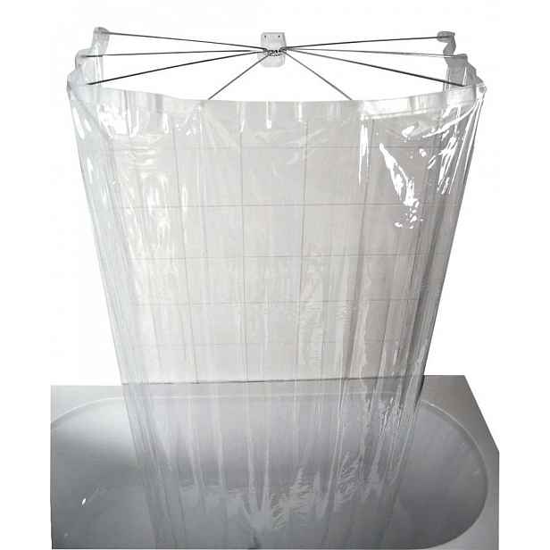Sapho Ridder Ombrella - Skládací sprchová kabina 1000x700 mm, průhledná 58200