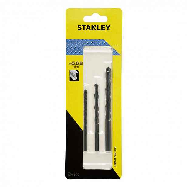 Stanley - 3dílná sada vrtáků do kovu STA50170-QZ