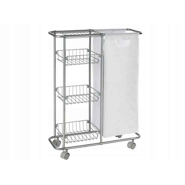 Univerzální vozík na kolečkách Slim, kuchyňský, koupelnový, Wenko