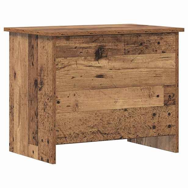 vidaXL Úložná truhla Staré dřevo 60 x 40 x 50 cm Kompozitní dřevo