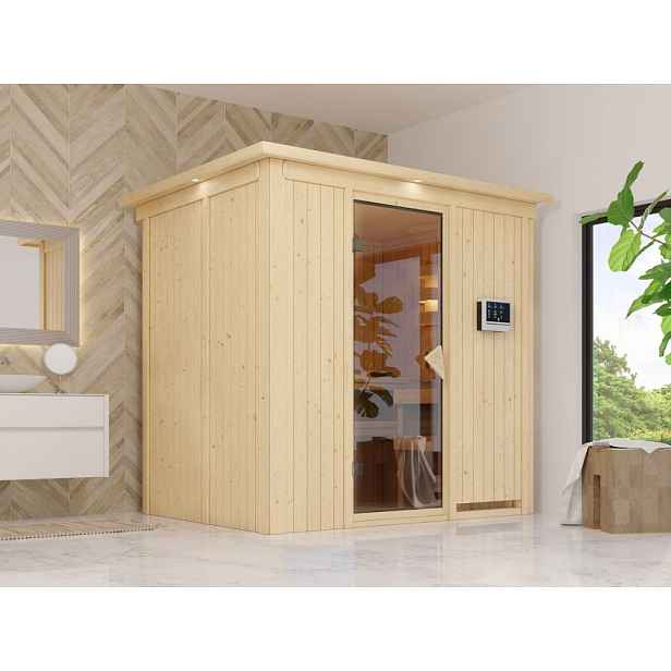 Interiérová finská sauna 195x151 cm Lanitplast