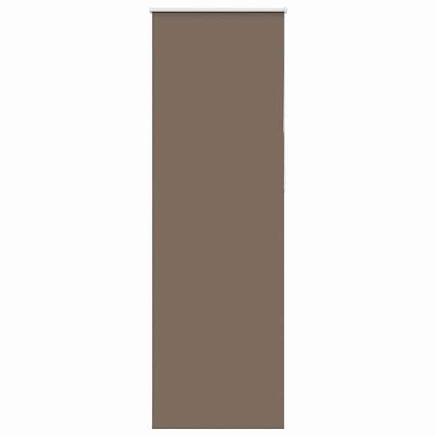 vidaXL Roleta zatemňovací Coffee 65x230cm Šířka látky 60,7cm Polyester