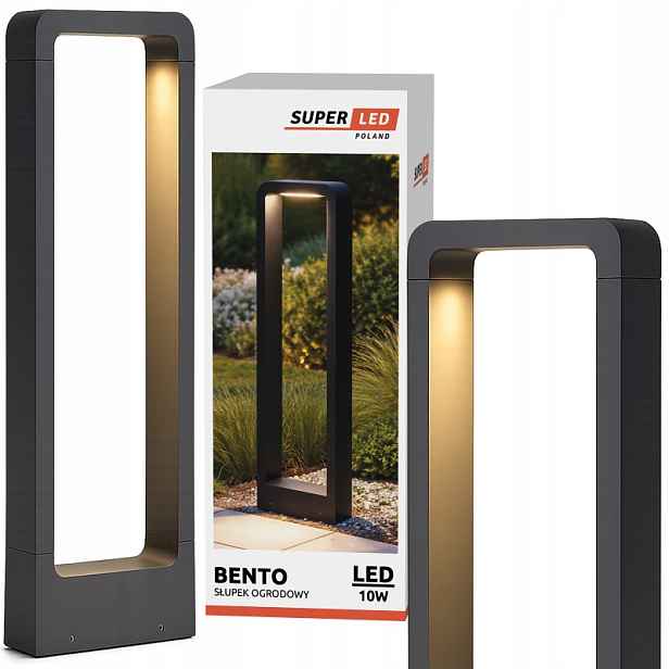 Zahradní Led lampa 60 cm 10W 700lm, venkovní stojanový sloupek 4000K SuperLED
