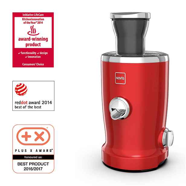 Novis Odšťavňovač VitaJuicer VDE NewGen SX-3 (červená)