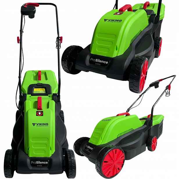 Výkonná Elektrická Sekačka Na Trávy S Indukčním Motorem 2000 W – Viking