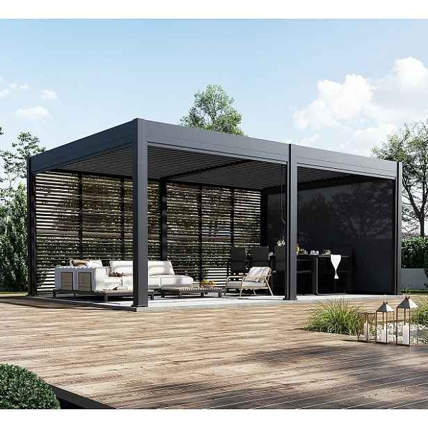 Bioklimatická pergola 6x4 m INTRO DUO Rojaplast