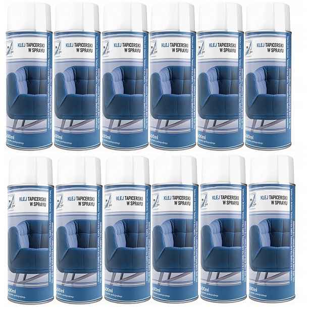 Čalounické lepidlo ve spreji 12x500 ml