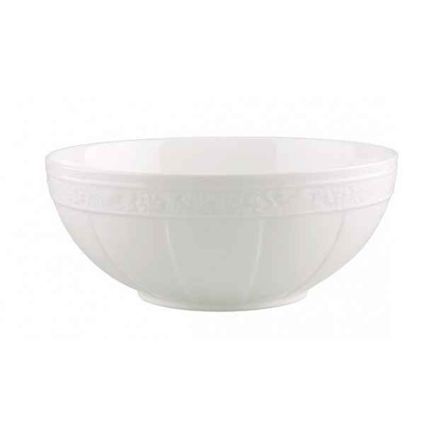 Villeroy & Boch White Pearl salátová mísa, Ø 24 cm