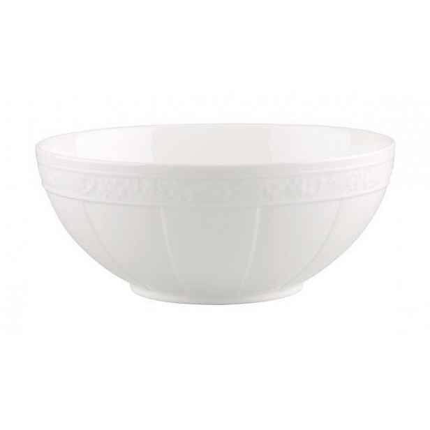 Villeroy & Boch White Pearl salátová mísa, Ø 21 cm