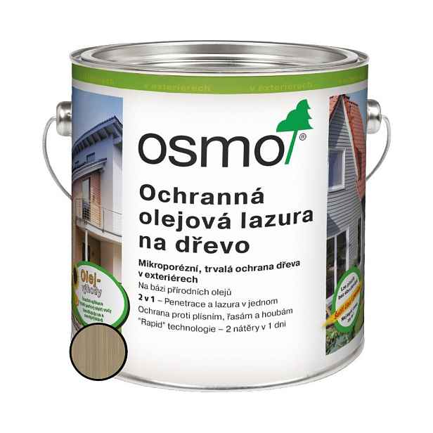 Lazura olejová ochranná Osmo 903 bazaltově šedá 2,5 l