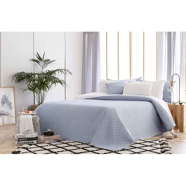 Mikrovláknová Přikrývka 200 X 260 CM, Vzor Rombo Na Postel A Pohovku