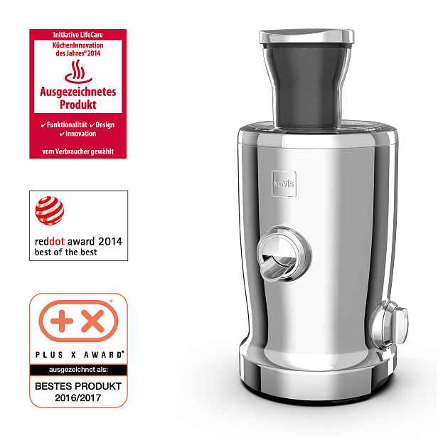 Novis Odšťavňovač VitaJuicer VDE NewGen SX-3 (chromová)