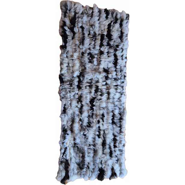 Ručně tkaný koberec z přírodní vlny 220 x 200 cm koberec běhoun tkaný boho
