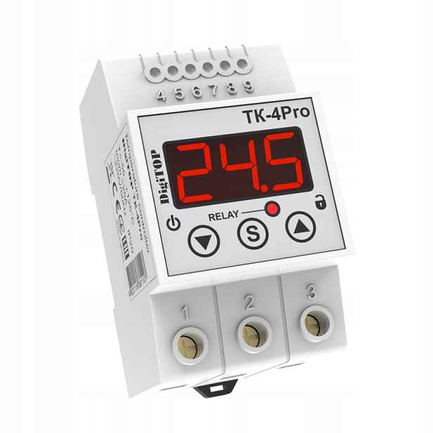 Univerzální termostat, regulátor teploty TK-4Pro DigiTOP