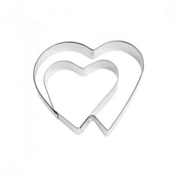 Vykrajovátka na cukroví, 6,5 cm, "Double heart" - Westmark