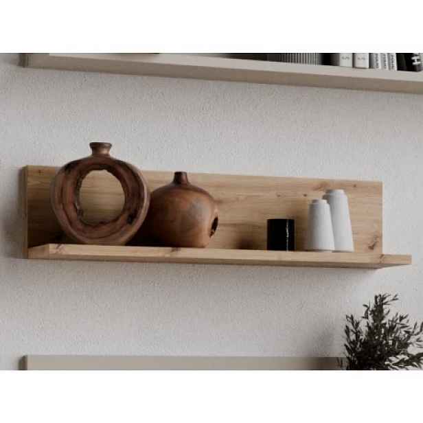Police na zeď Asko Living, 60 cm, dub artisan