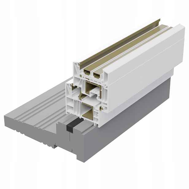 Teplý venkovní parapet Xps Termo Schuco Living