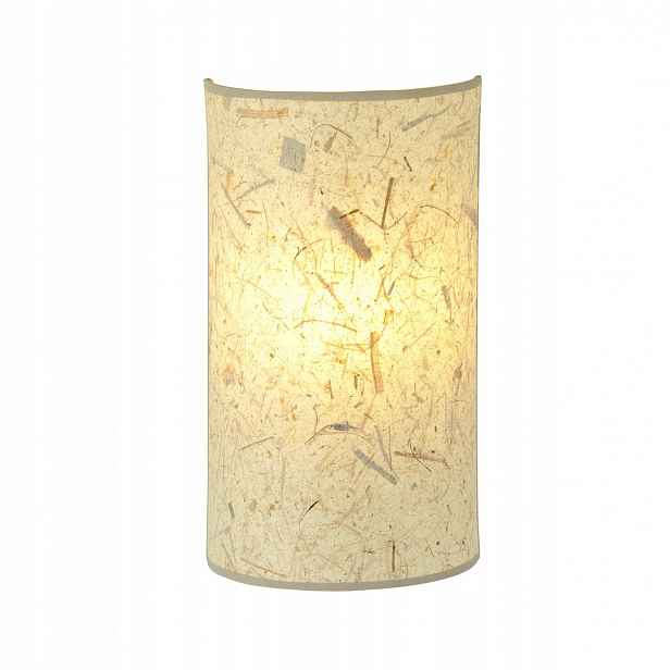 Nástěnná lampa Aston K1 Cork černá, stínidlo Ø18 cm, E14 Led