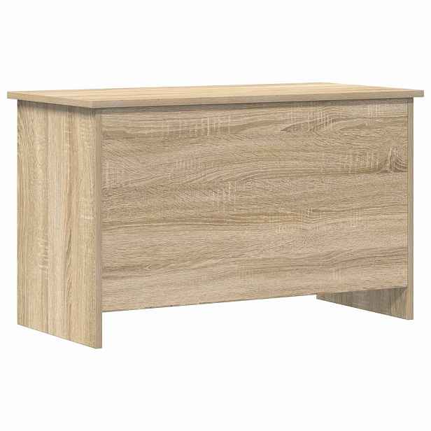 vidaXL Úložná truhla Dub sonoma 80 x 40 x 50 cm Kompozitní dřevo