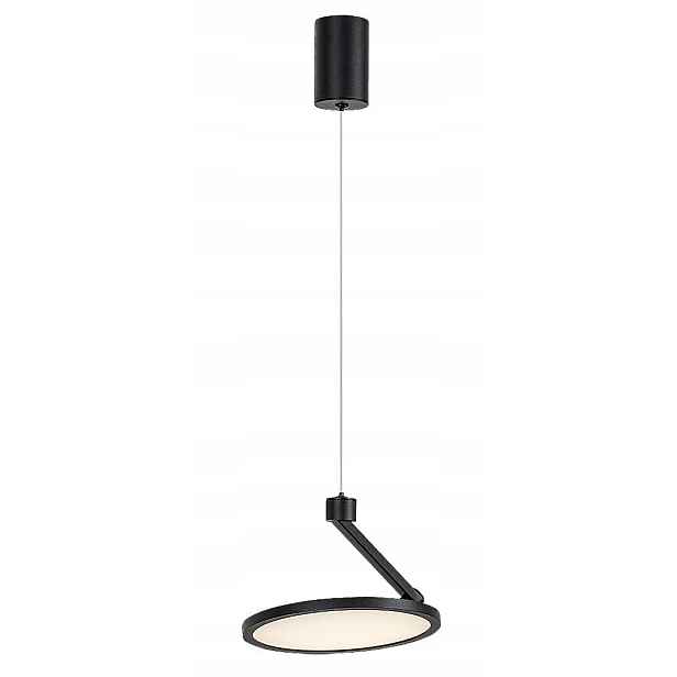 Závěsná Led lampa Ovidia 20W Rabalux Černá Kovová do obývacího pokoje