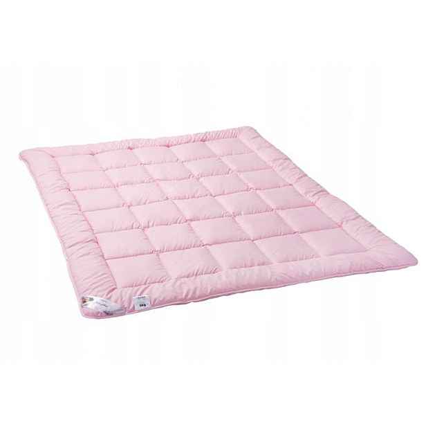 Antialergická přikrývka duo soft 155x200 Amz růžová
