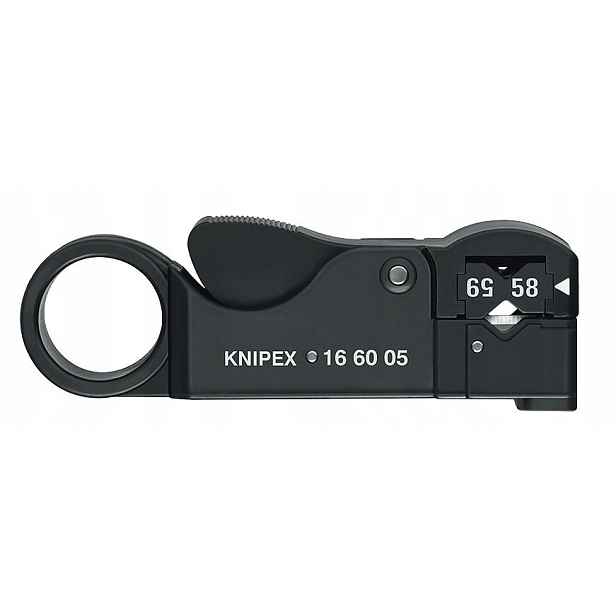Knipex Odizolační Kleště Pro Koaxiální Anténní Kabely 166005SB